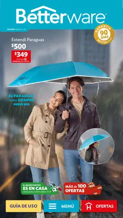 Vista previa de Betterware campaña 6 2026, nuevo folleto de la tienda, válido en México a partir del 01.06.2026
