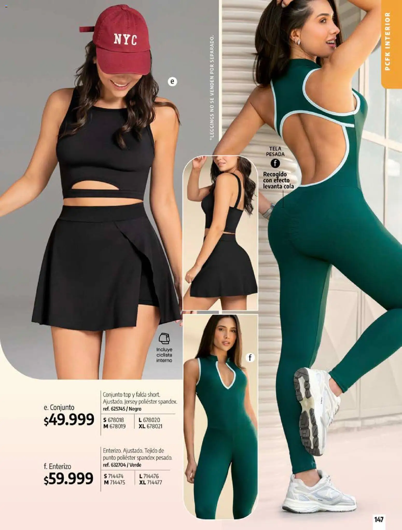 Pacifika revista - valida desde el 18/10/2026 | Página: 147 | Productos: Falda, Top, Conjunto, Enterizo