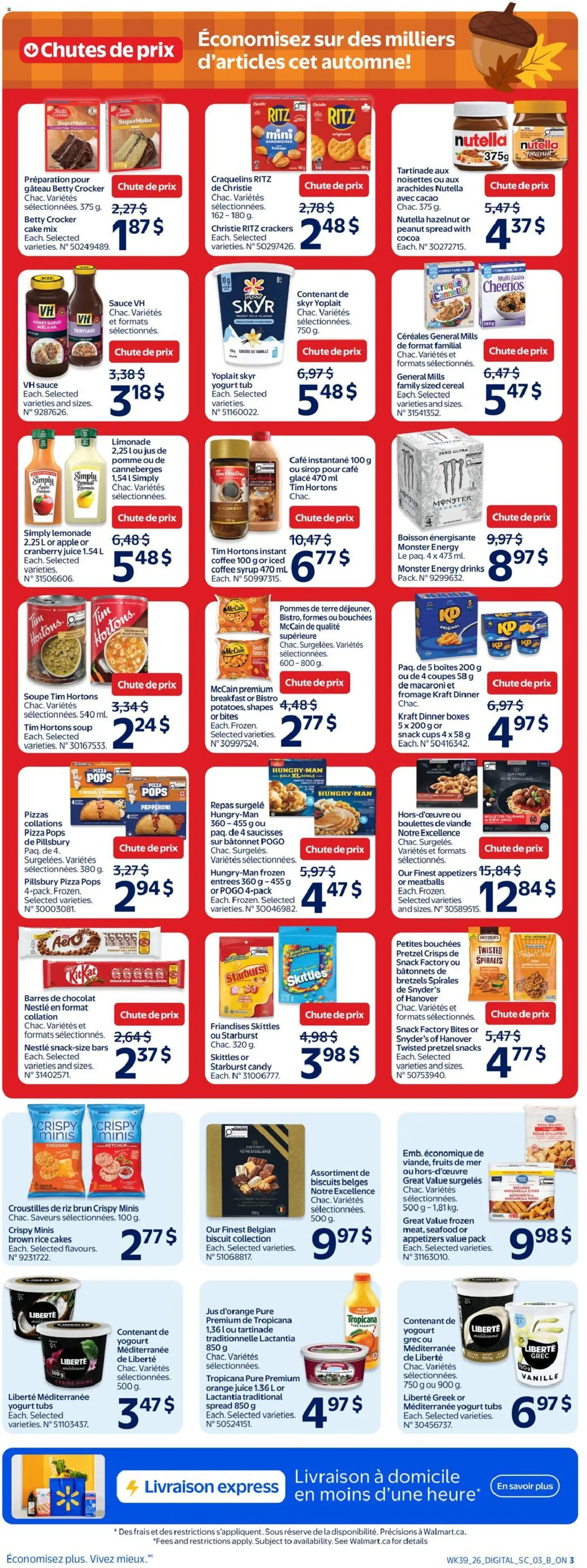 Walmart flyer valid from Oct 22, 2026 | Page: 6