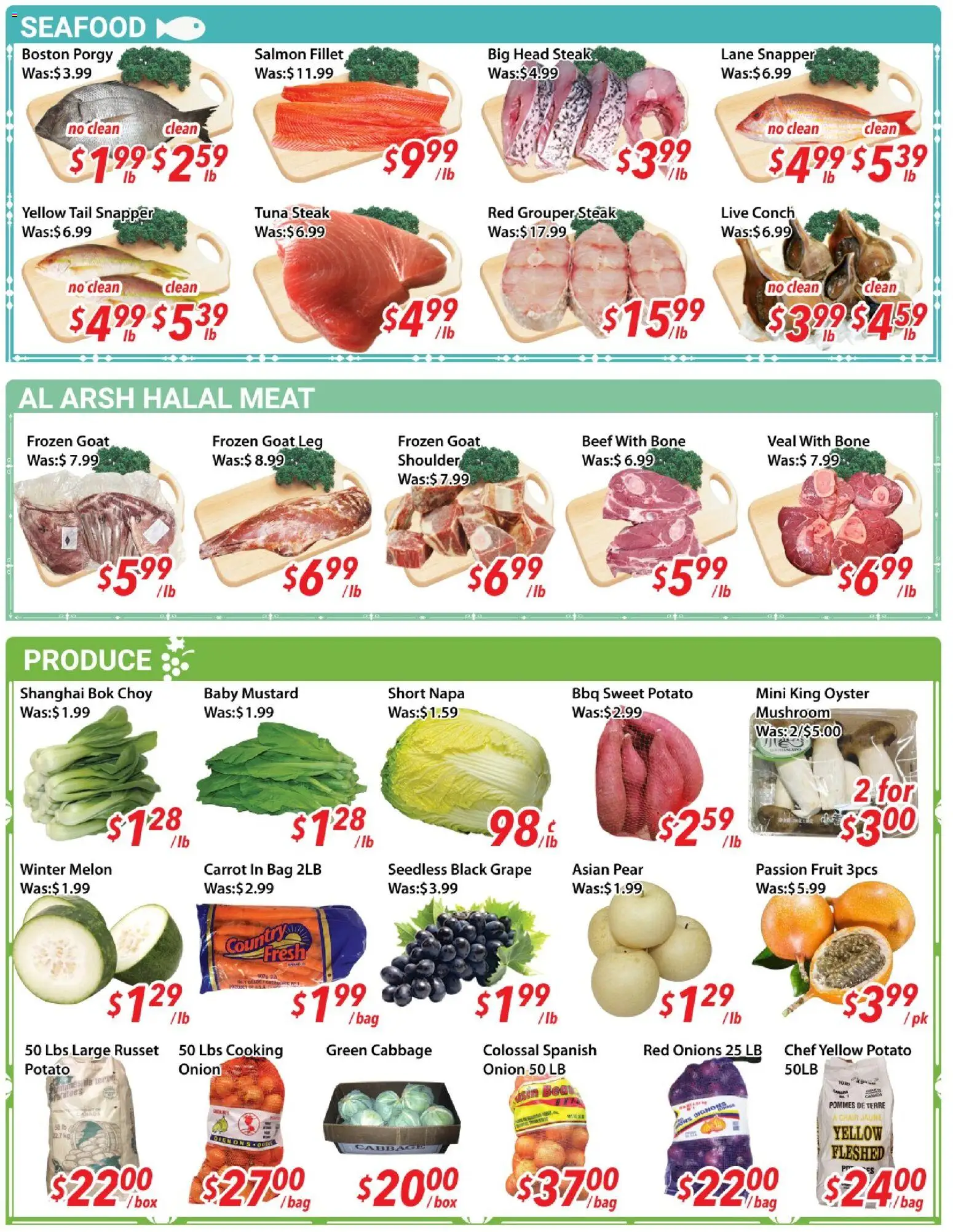 Ample Food Market flyer valid from 22.05.2026 | Page: 2 | Products: Beef, Carrot, Bag, Box
