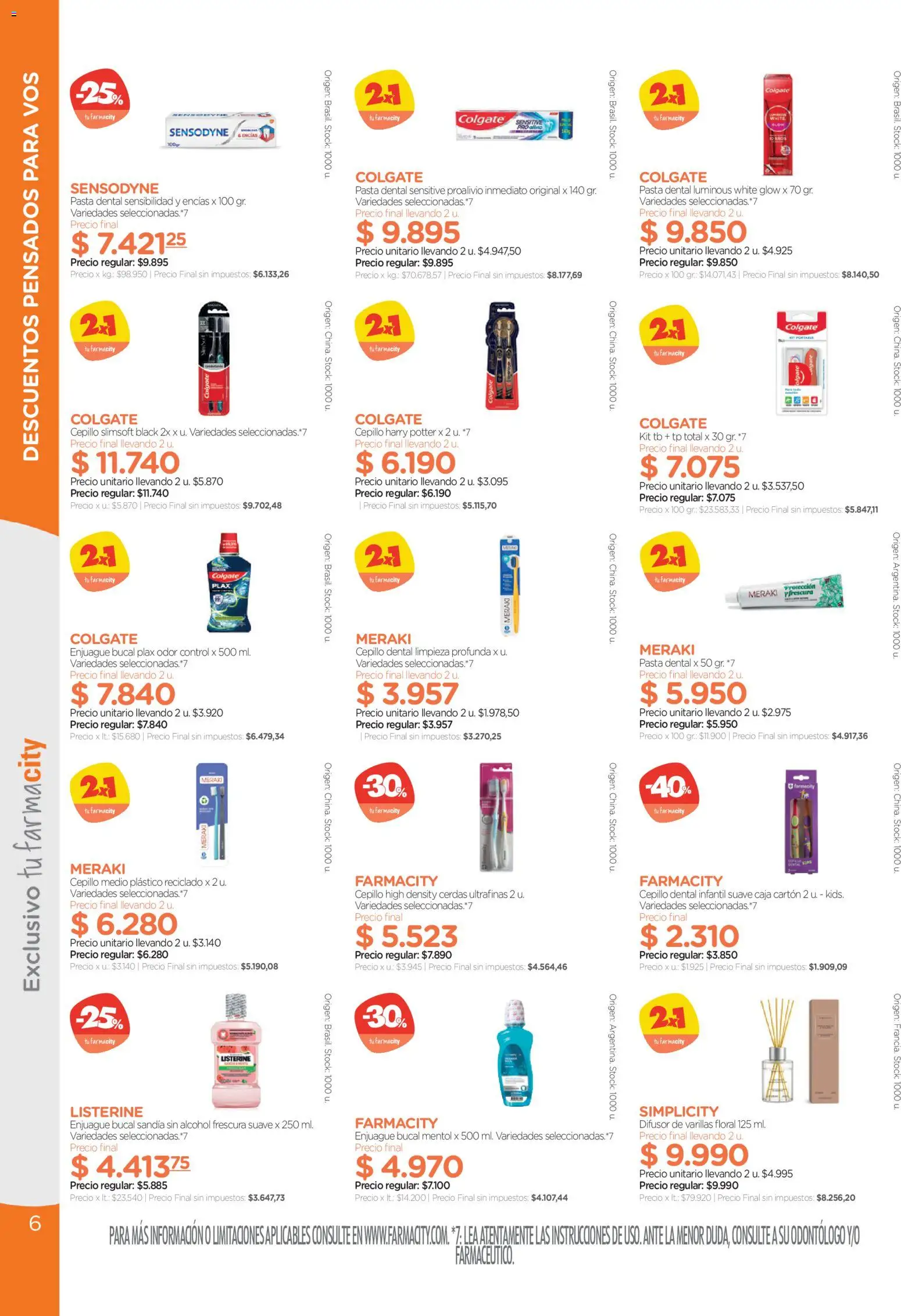 Farmacity catálogo │ válido desde el 22/10/2026 | Página: 6