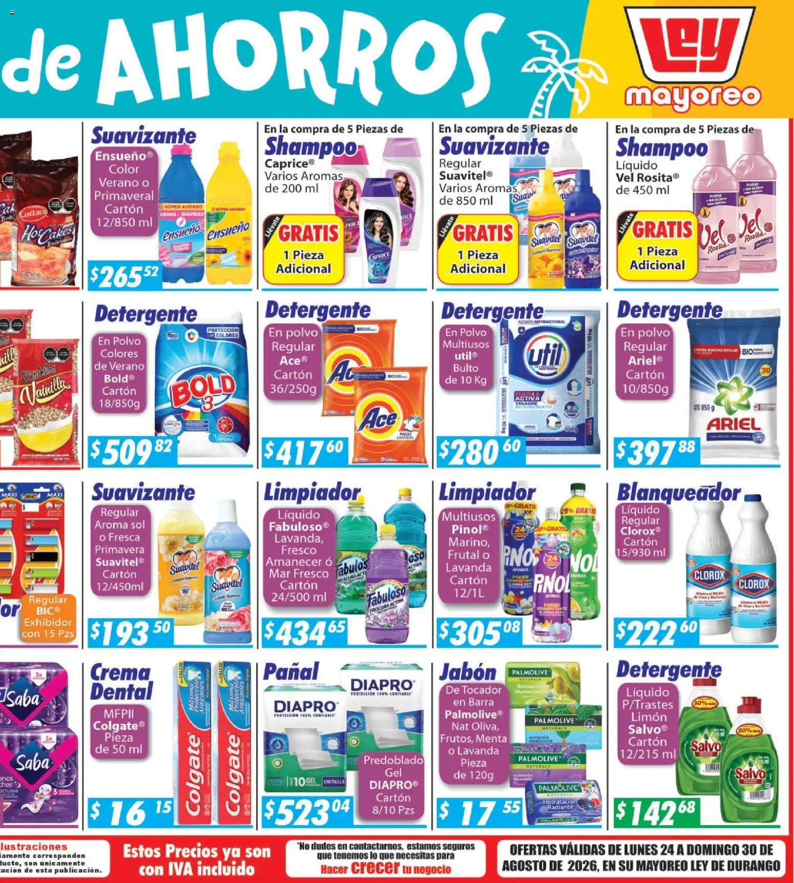 Nuevas ofertas de Casa Ley válidas en toda la República Mexicana desde el 24/08/2026. ¡Encuentra las mejores ofertas en Casa Ley folleto Durango! | Página: 2
