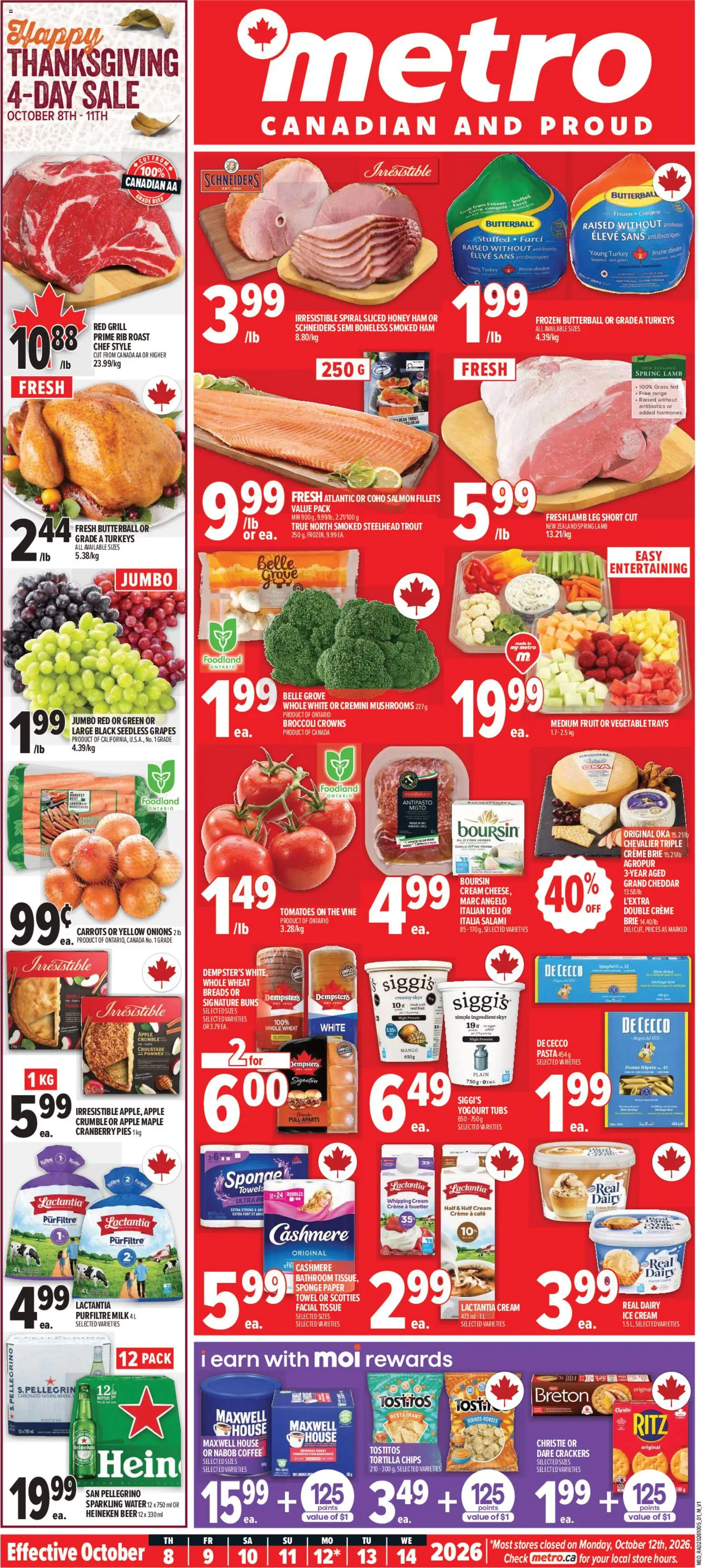 Metro Thursday, October 8 Top Hampers