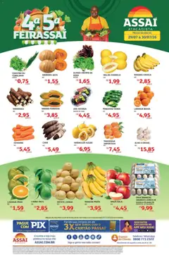 Assaí Atacadista ofertas - PE - Pré-Visualização do folheto da loja Assaí Atacadista, válido de 29/07/2026