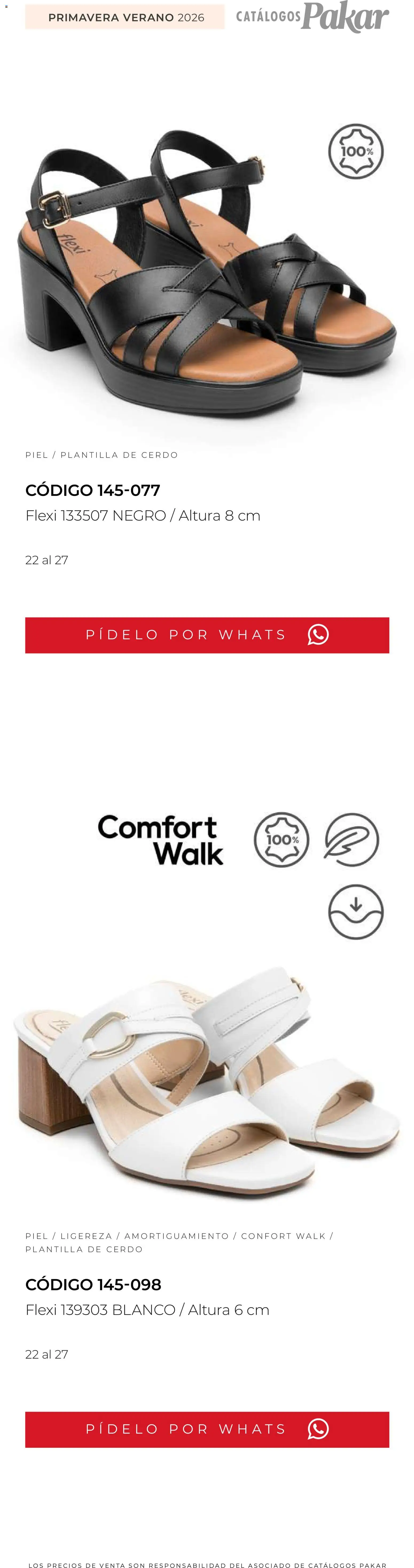 Nuevas ofertas de SC Pakar válidas en toda la República Mexicana desde el 04/03/2026. ¡Encuentra las mejores ofertas en SC Pakar catálogo Flexi PV26! | Página: 45 | Productos: Cerdo