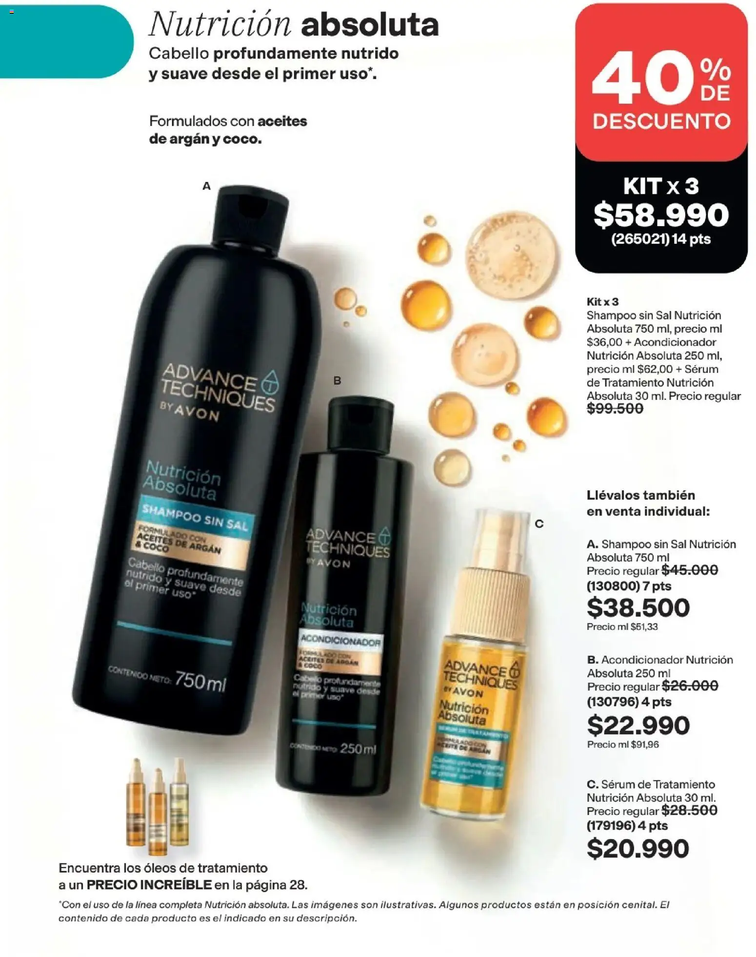 Avon revista - valida desde el 16/08/2026 | Página: 149 | Productos: Individual, Serum, Shampoo, Acondicionador