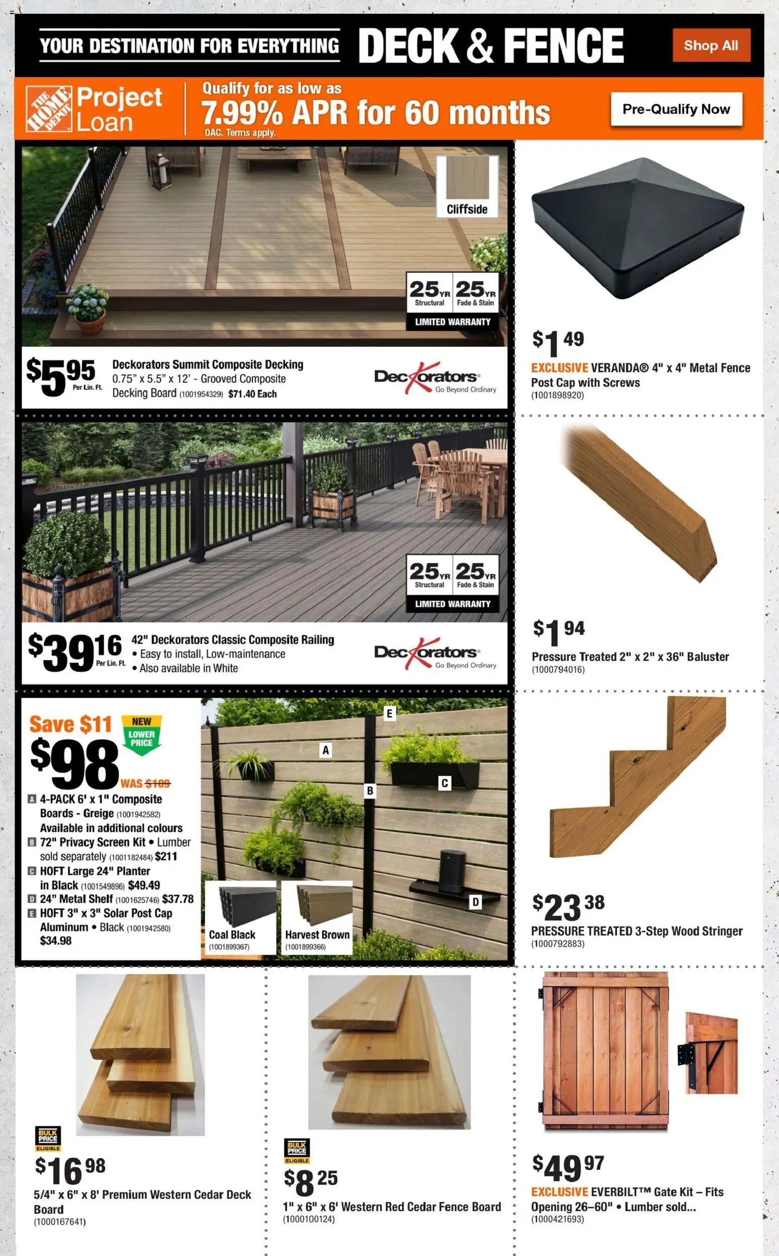 Home Depot flyer valid from Oct 8, 2026 | Page: 7