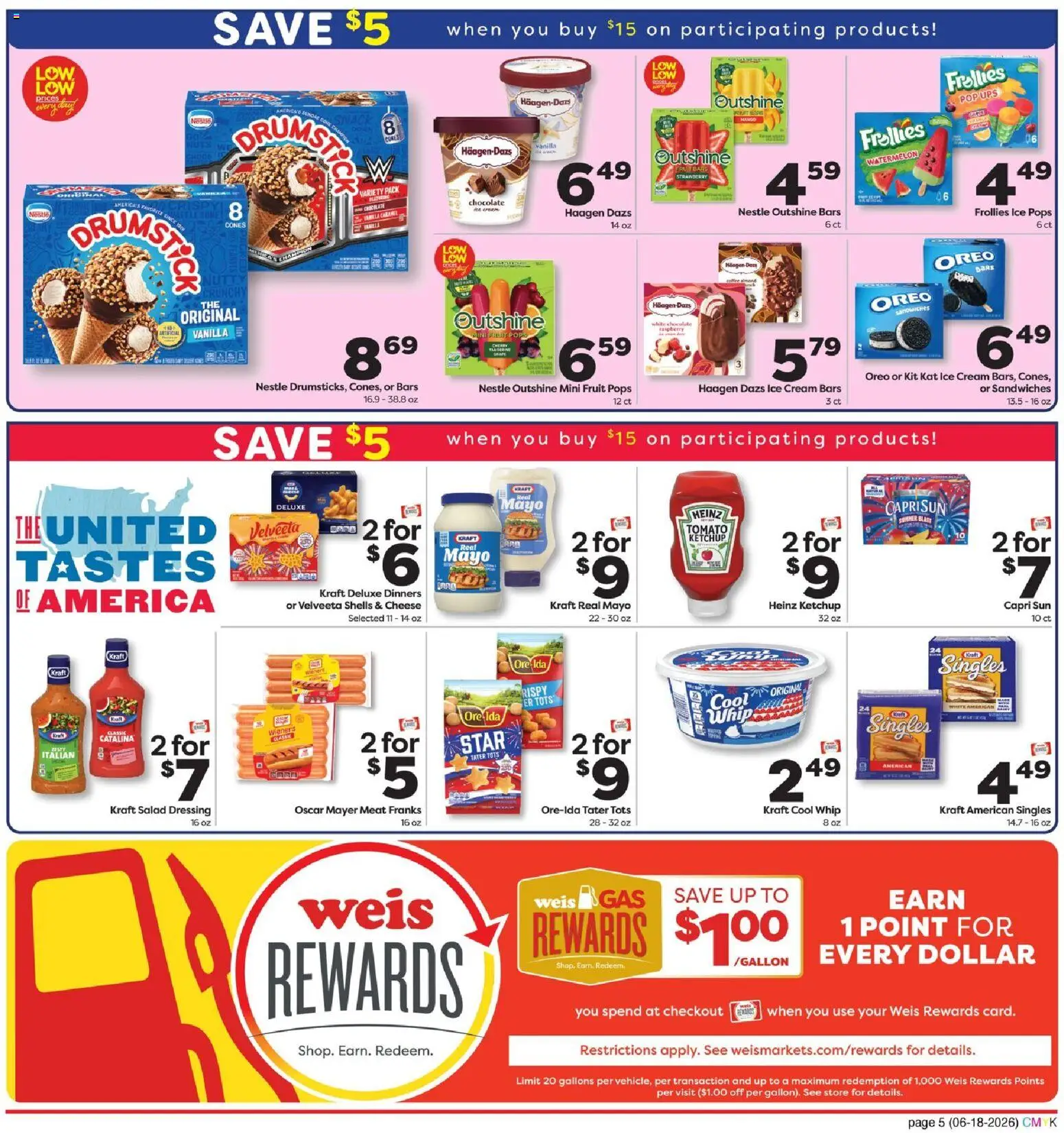 Weis Monthly Ad - valid from 18.06.2026 | Page: 5