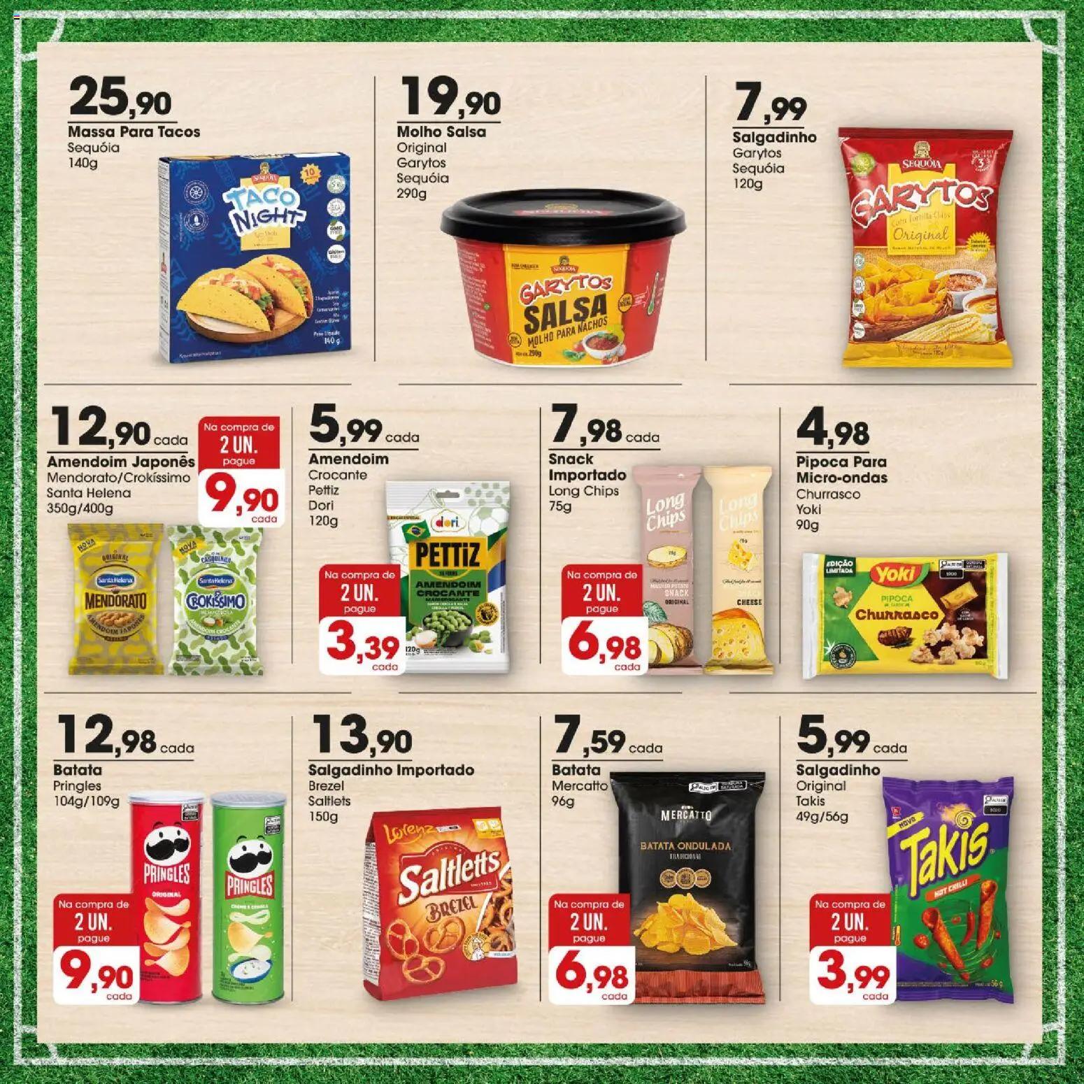 Zaffari Folheto - válido de 09.06.2026 | Página: 12 | Produtos: Amendoim, Microondas, Massa, Pipoca