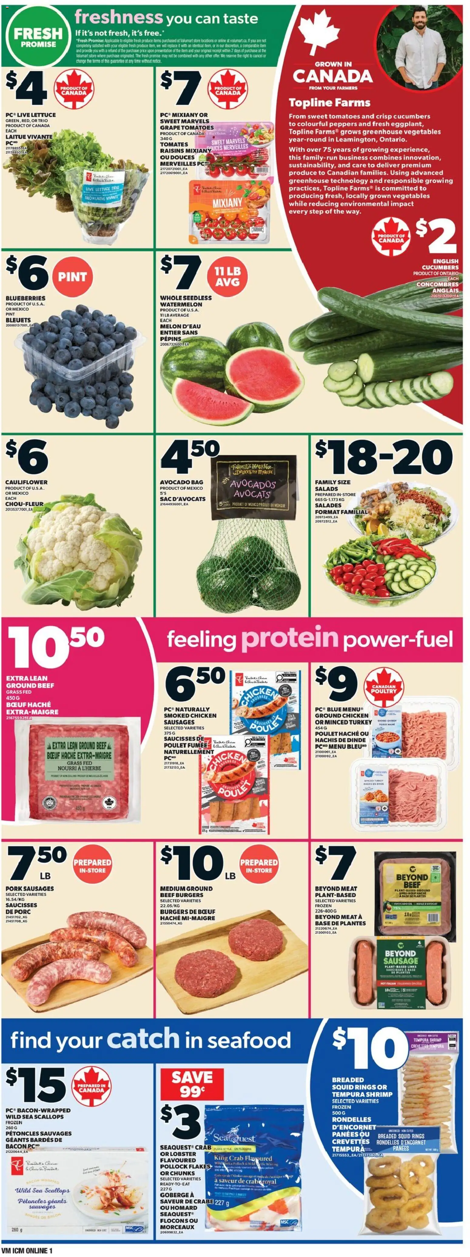Valu Mart flyer valid from 18.06.2026 | Page: 4 | Products: Flakes, Turkey, Bag, Pork