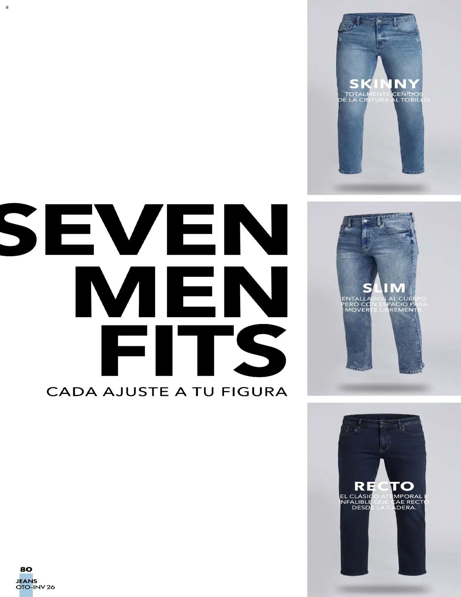 Nuevas ofertas de Price Shoes válidas en toda la República Mexicana desde el 03/08/2026. ¡Encuentra las mejores ofertas en Price Shoes catálogo Seven Jeans! | Página: 80
