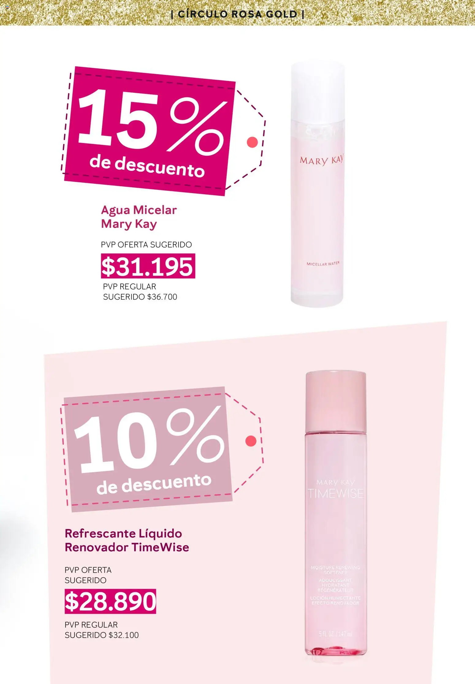 Mary Kay - Aplausos Septiembre 2026 │ válido desde el 01/09/2026 | Página: 63 | Productos: Loción, Agua