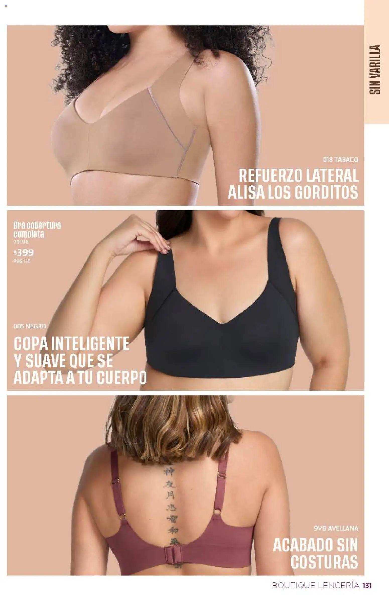 Nuevas ofertas de Ilusión válidas en toda la República Mexicana desde el 01/08/2026. ¡Encuentra las mejores ofertas en Ilusión catálogo Otoño! | Página: 133 | Productos: Lenceria