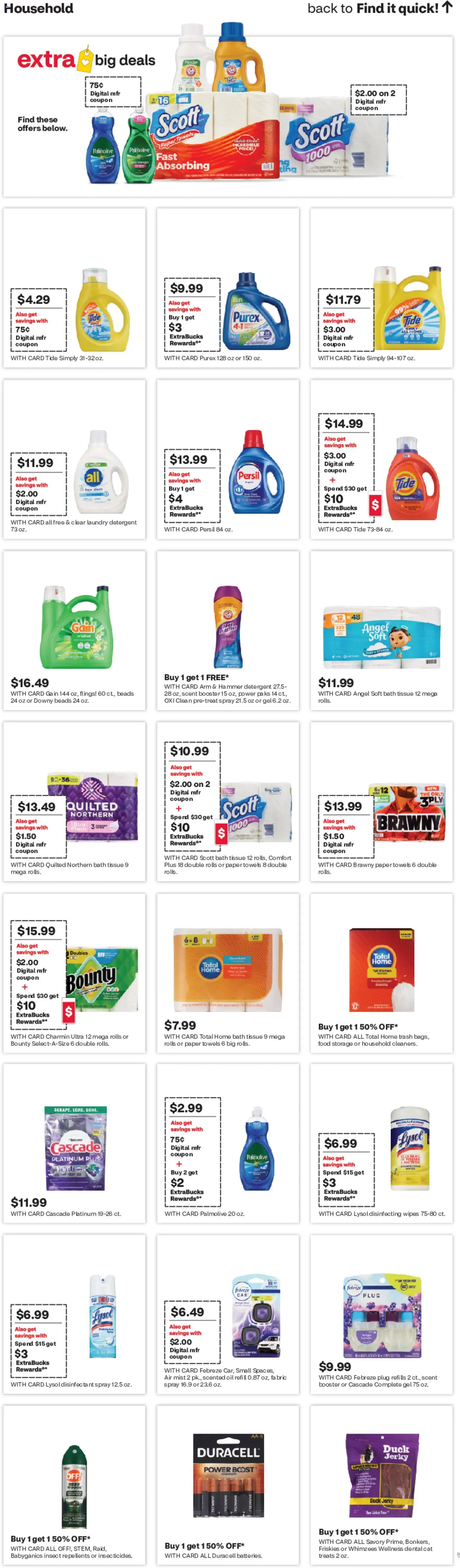 CVS Pharmacy Weekly Ad - CT - valid from 14.06.2026 | Page: 19 | Products: Bath, Hammer, Oil, Detergent