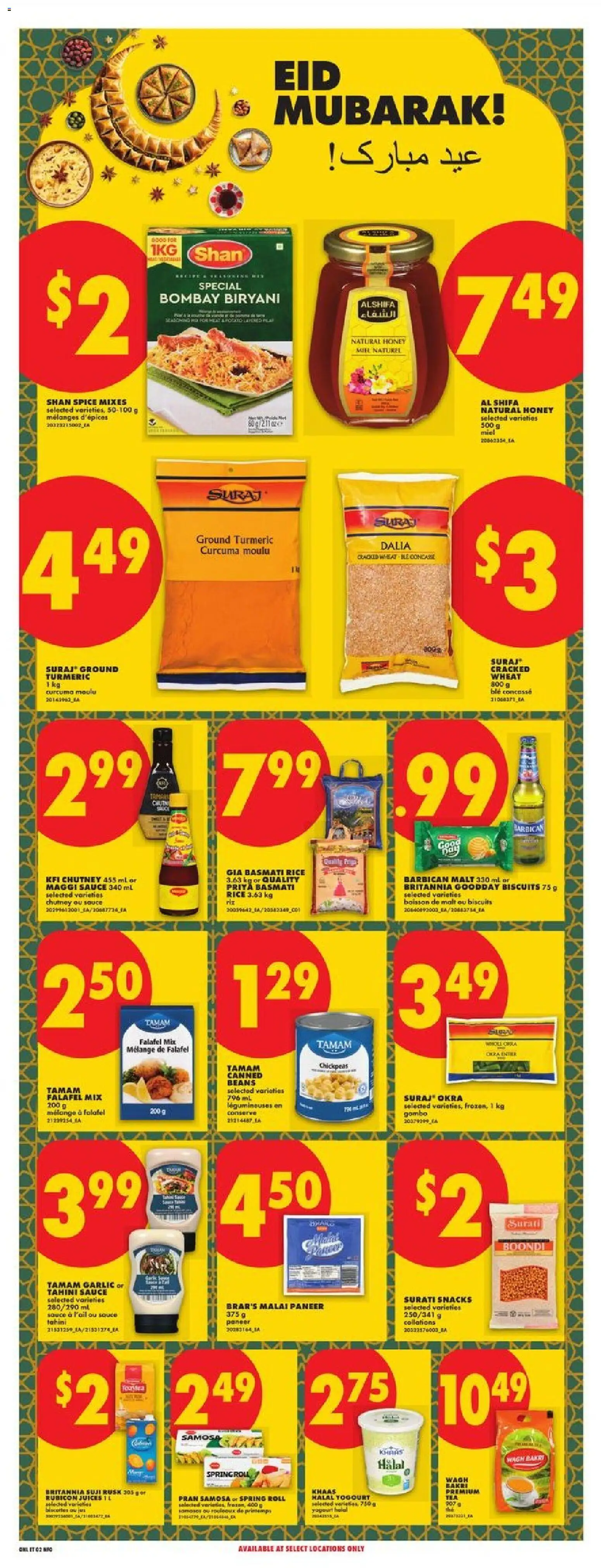 No Frills flyer valid from 21.05.2026 | Page: 18 | Products: Rice, Tea, Yogurt