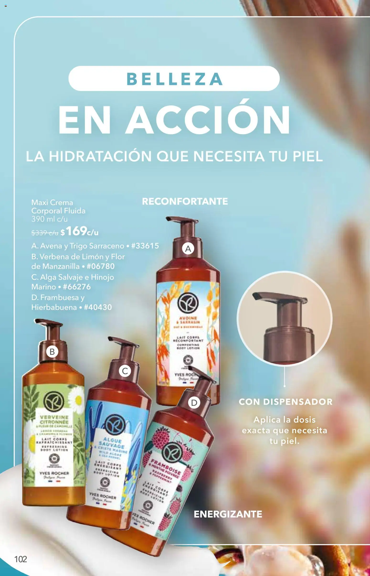 Nuevas ofertas de Yves Rocher válidas en toda la República Mexicana desde el 02.06.2026. ¡Encuentra las mejores ofertas en Yves Rocher campaña 8 2026! | Página: 104