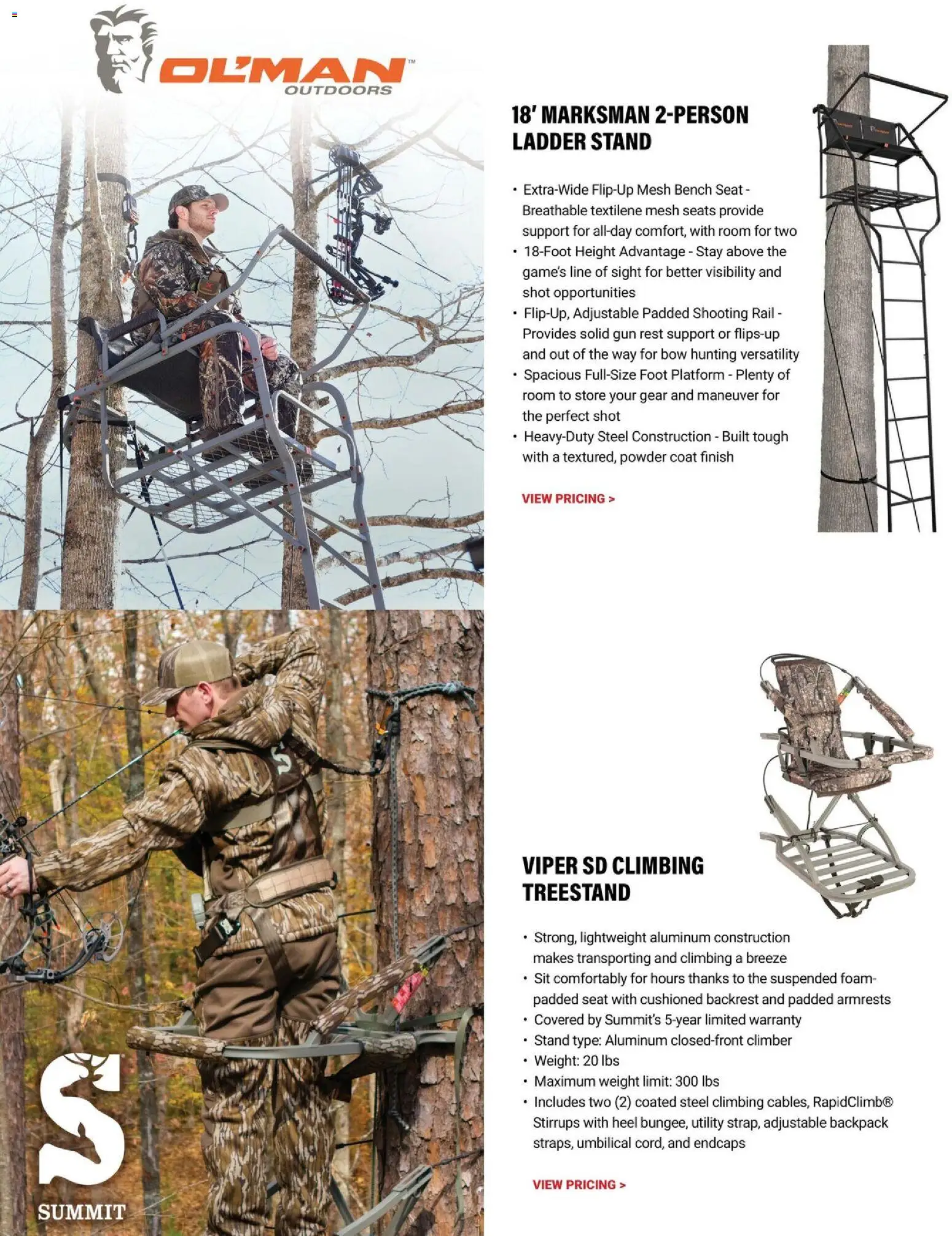 Dunham's Sports Archery & Crossbow Guide - valid from 08/06/2026 | Page: 11 | Products: Ladder, Bow, Backpack, Foam