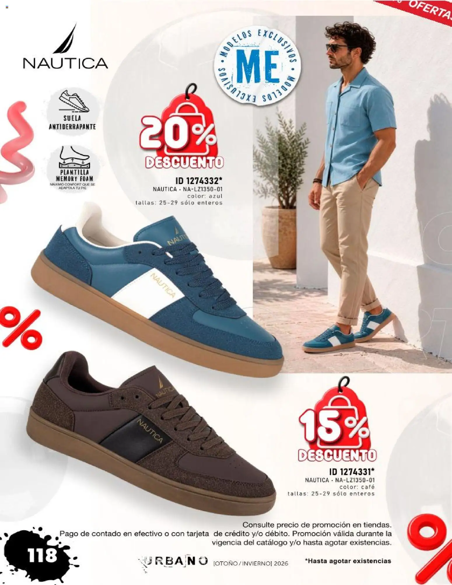 Nuevas ofertas de Price Shoes válidas en toda la República Mexicana desde el 15/10/2026. ¡Encuentra las mejores ofertas en Price Shoes catálogo Urbano! | Página: 116