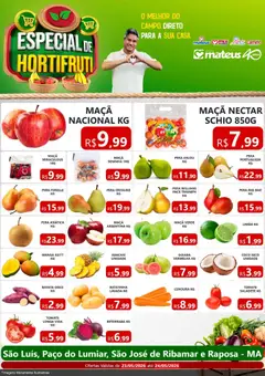 Mateus ofertas Especial de Hortifruti - Pré-Visualização do folheto da loja Mateus, válido de 23.05.2026