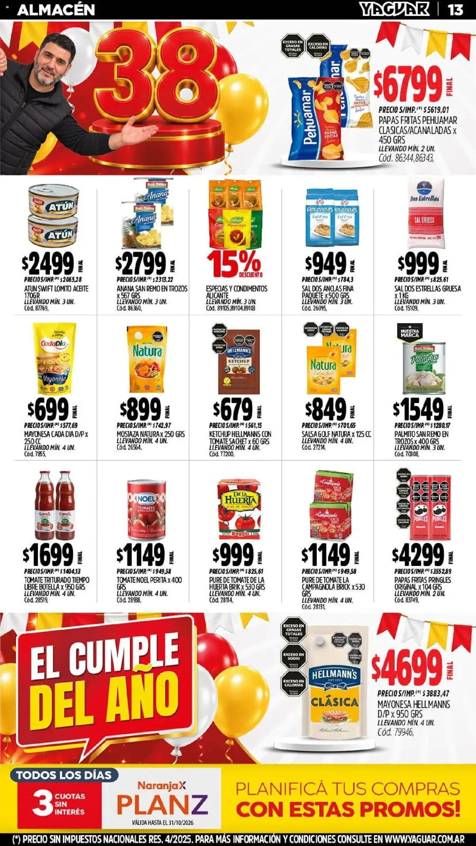 Yaguar - Oferta Semanal Parque Chacabuco │ válido desde el 19/10/2026 | Página: 14