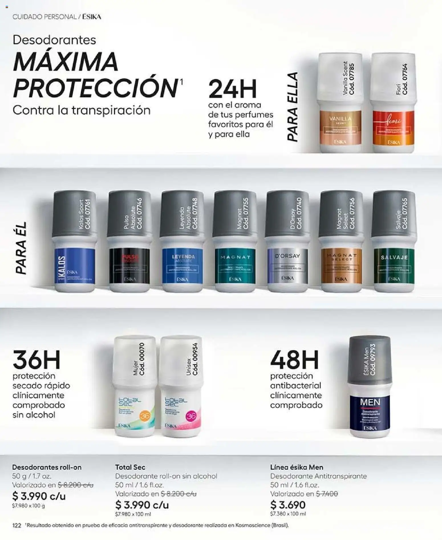 Catálogo Ésika Campaña 16 │ válido desde el 28.09.2026 | Página: 138 | Productos: Perfumes, Desodorante, Antitranspirante, Alcohol