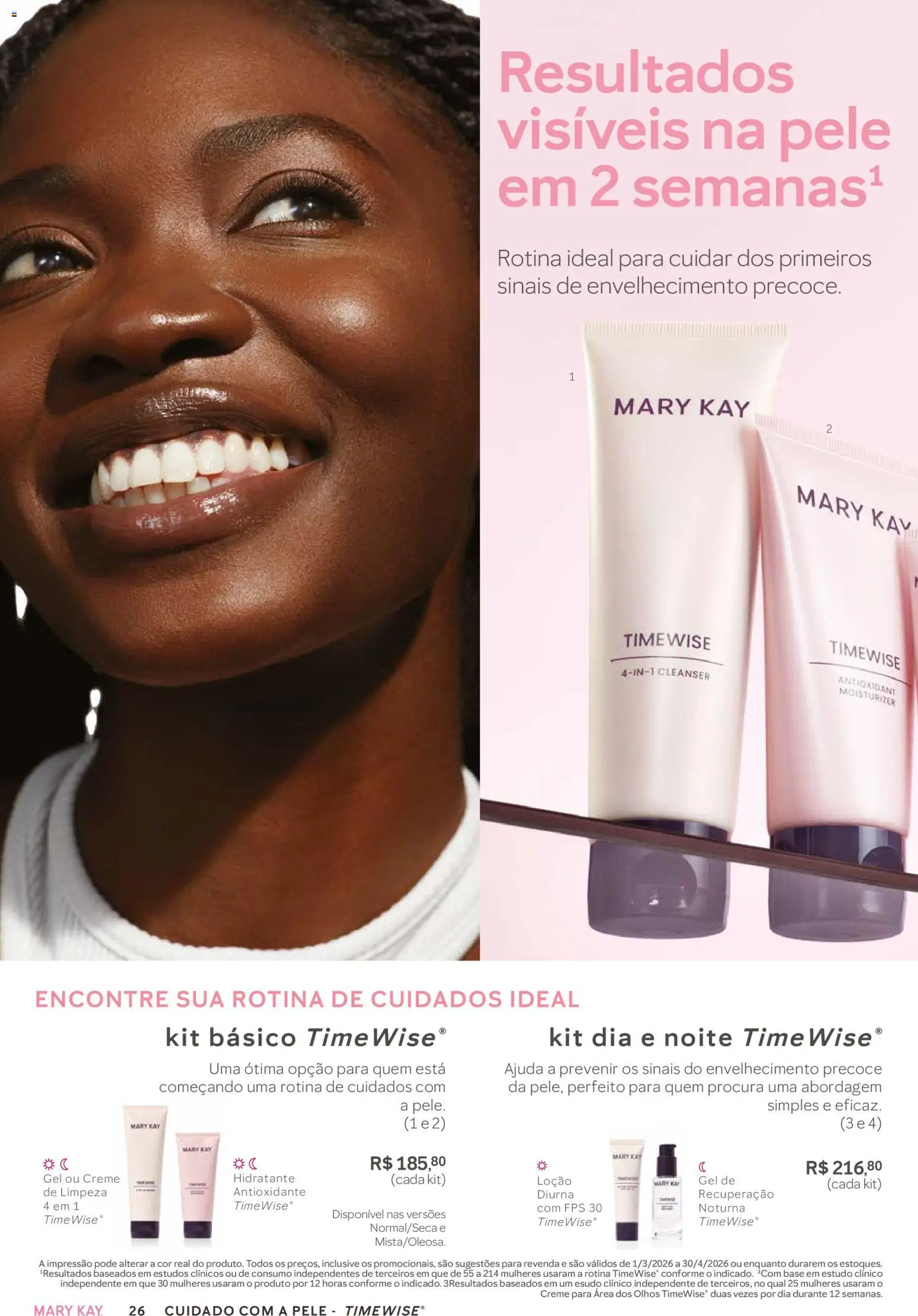 Mary Kay Folheto - válido de 01/03/2026 | Página: 26 | Produtos: Base, Creme