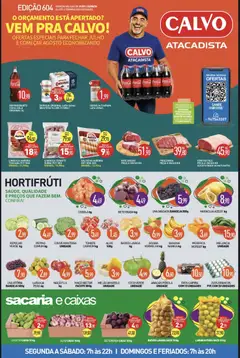 Calvo Atacadista - Ofertas da semana - Pré-Visualização do folheto da loja Calvo Atacadista, válido de 31/07/2026 | Página: 1