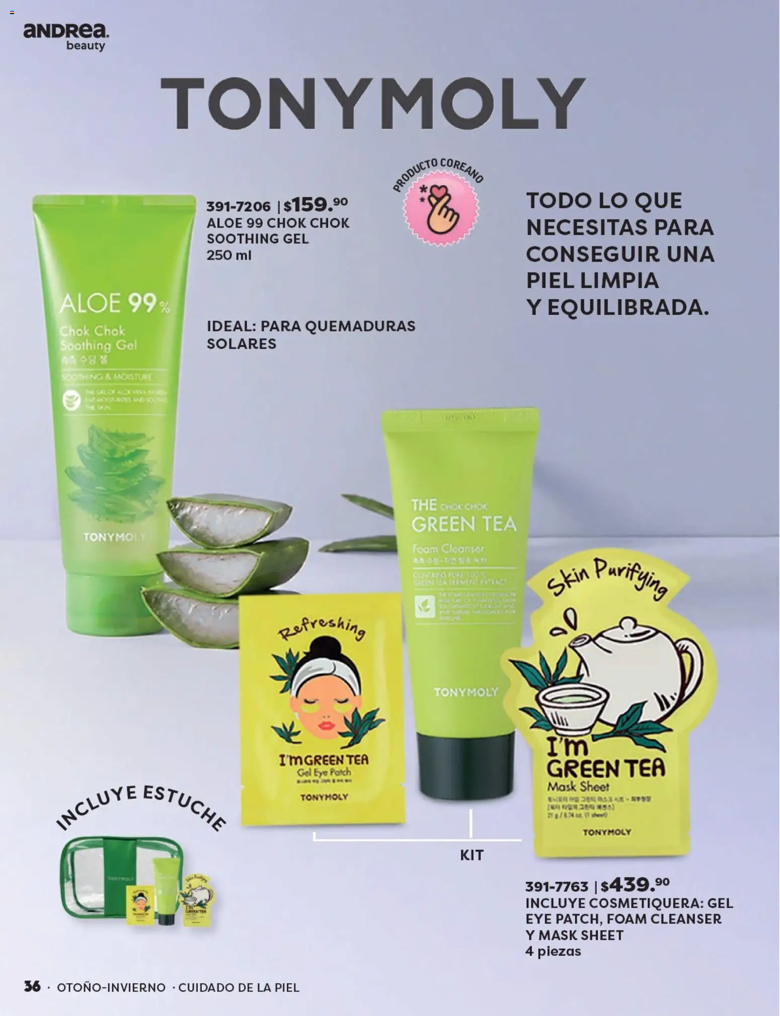Nuevas ofertas de Andrea válidas en toda la República Mexicana desde el 23/08/2026. ¡Encuentra las mejores ofertas en Andrea catálogo Beauty! | Página: 36 | Productos: Estuche