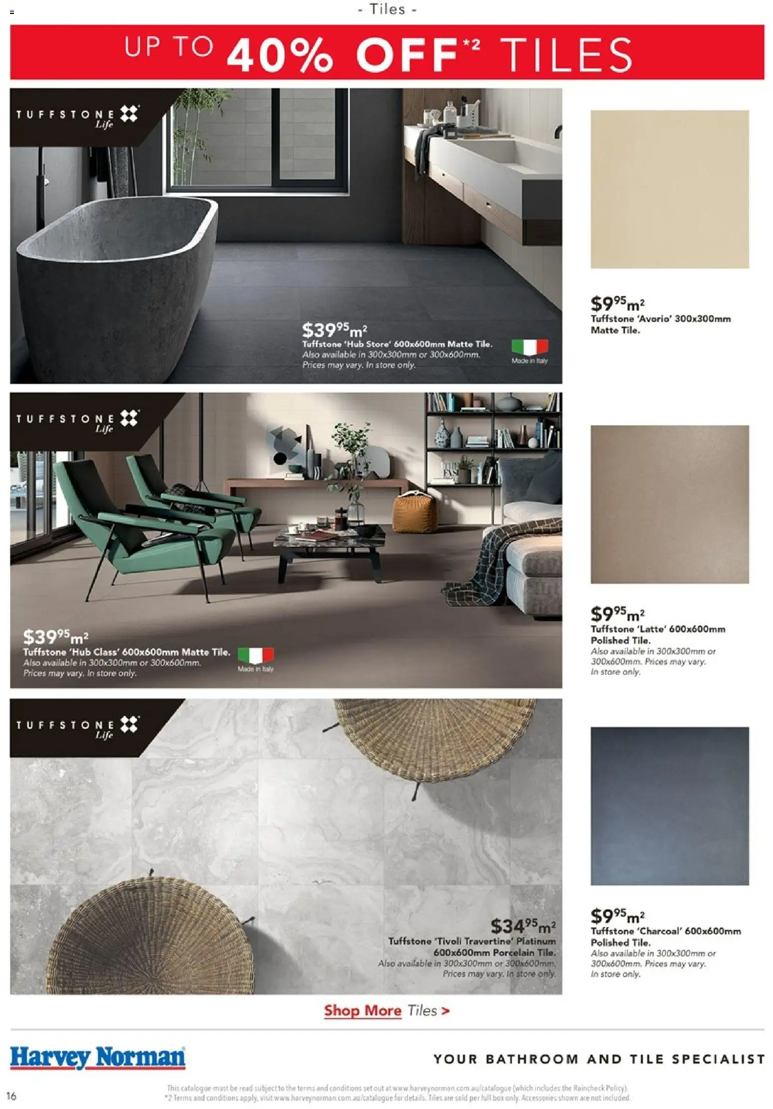 Harvey Norman catalogue - valid from 07.05.2026 | Page: 16 | Products: Box, Accessories, Bathroom