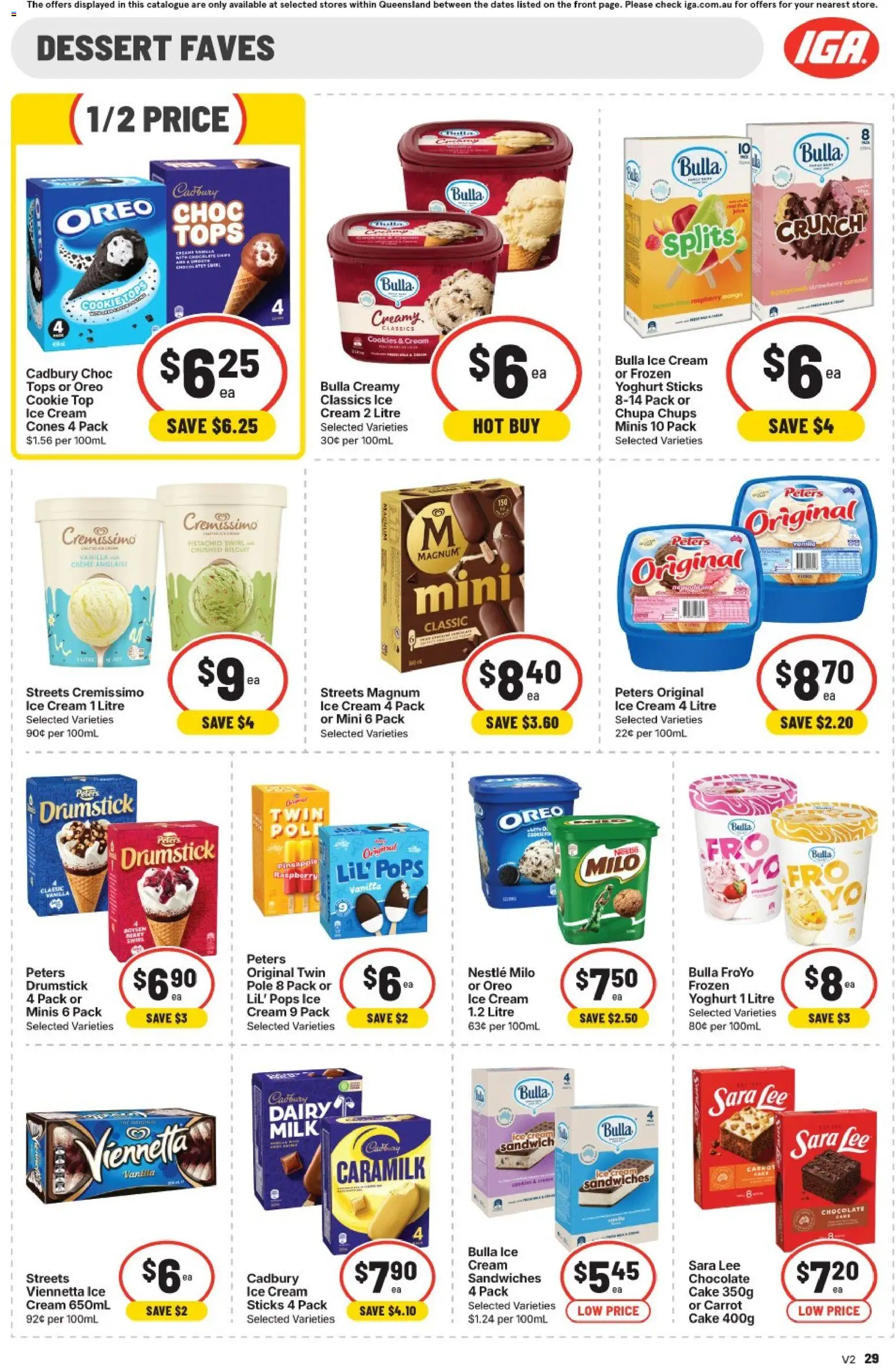 IGA catalogue - valid from 22/07/2026 | Page: 25 | Products: Milk, Dairy, Yoghurt, Raspberry