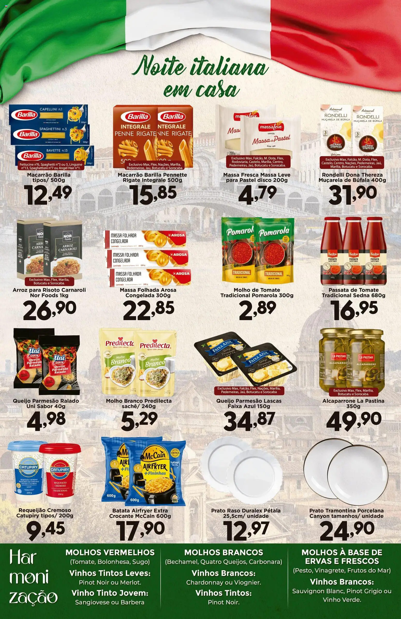 Confiança Folheto - válido de 22/06/2026 | Página: 4 | Produtos: Molho de tomate, Arroz, Batata, Massa de pastel
