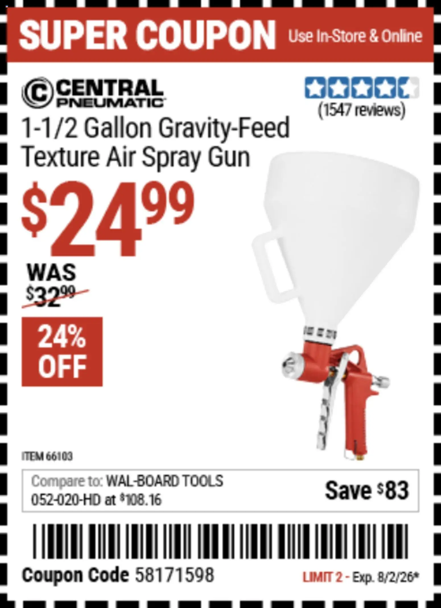 Harbor Freight Weekly Ad - valid from 07/20/2026 | Page: 5 | Products: Pneumatic, Gun