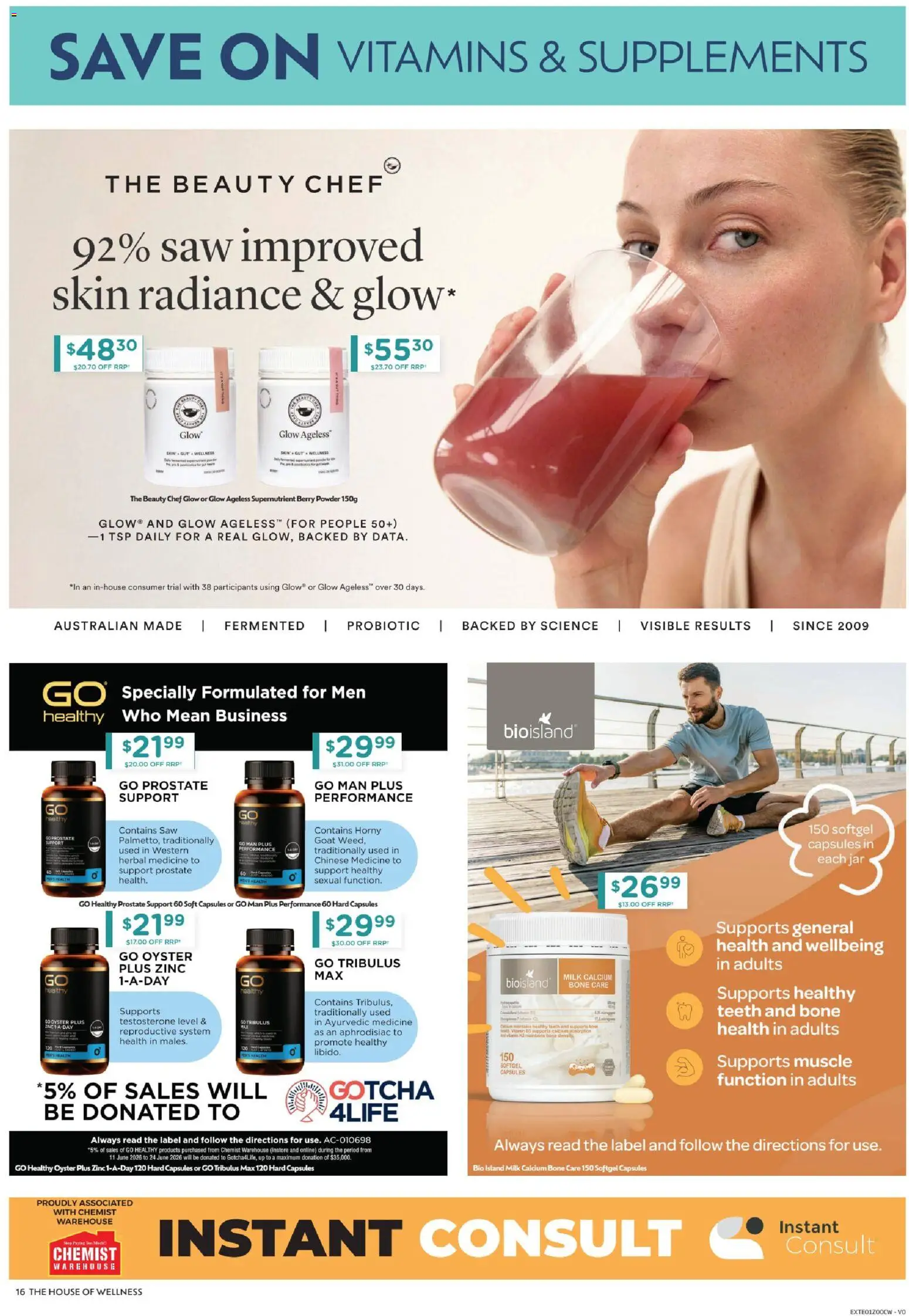 Chemist Warehouse catalogue - valid from 11.06.2026 | Page: 16 | Products: Powder, Milk, Saw, Herbal