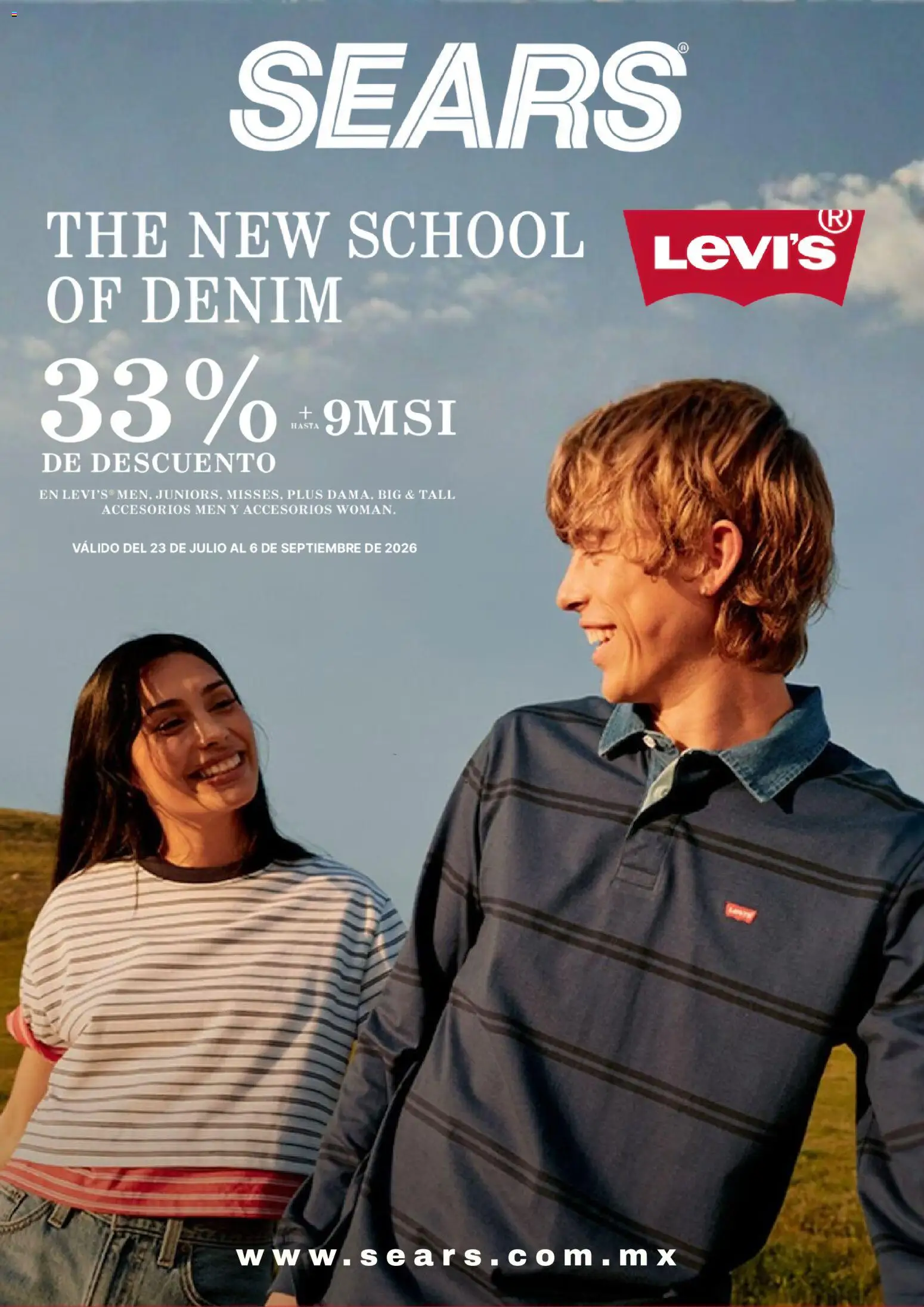 Nuevas ofertas de Sears válidas en toda la República Mexicana desde el 23/07/2026. ¡Encuentra las mejores ofertas en Sears promociones! | Página: 1