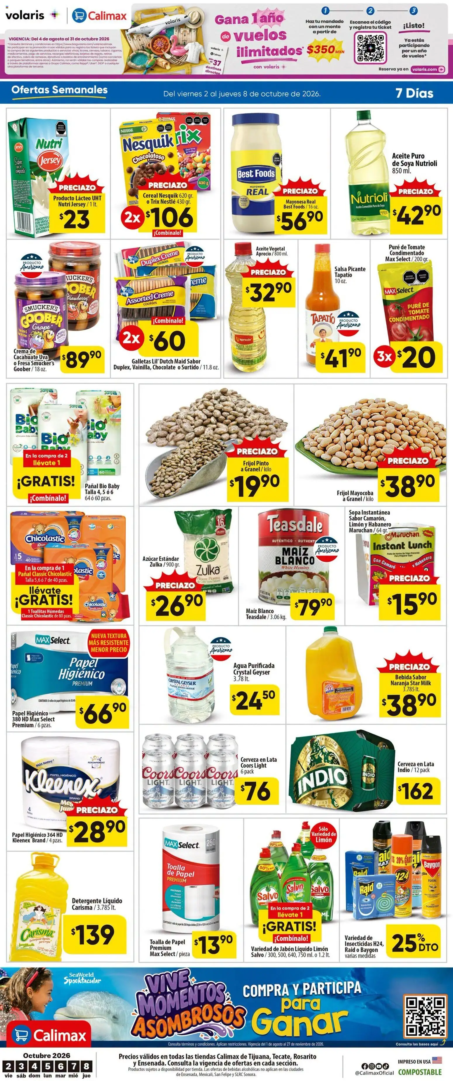 Nuevas ofertas de Calimax válidas en toda la República Mexicana desde el 02/10/2026. ¡Encuentra las mejores ofertas en Calimax folleto! | Página: 4