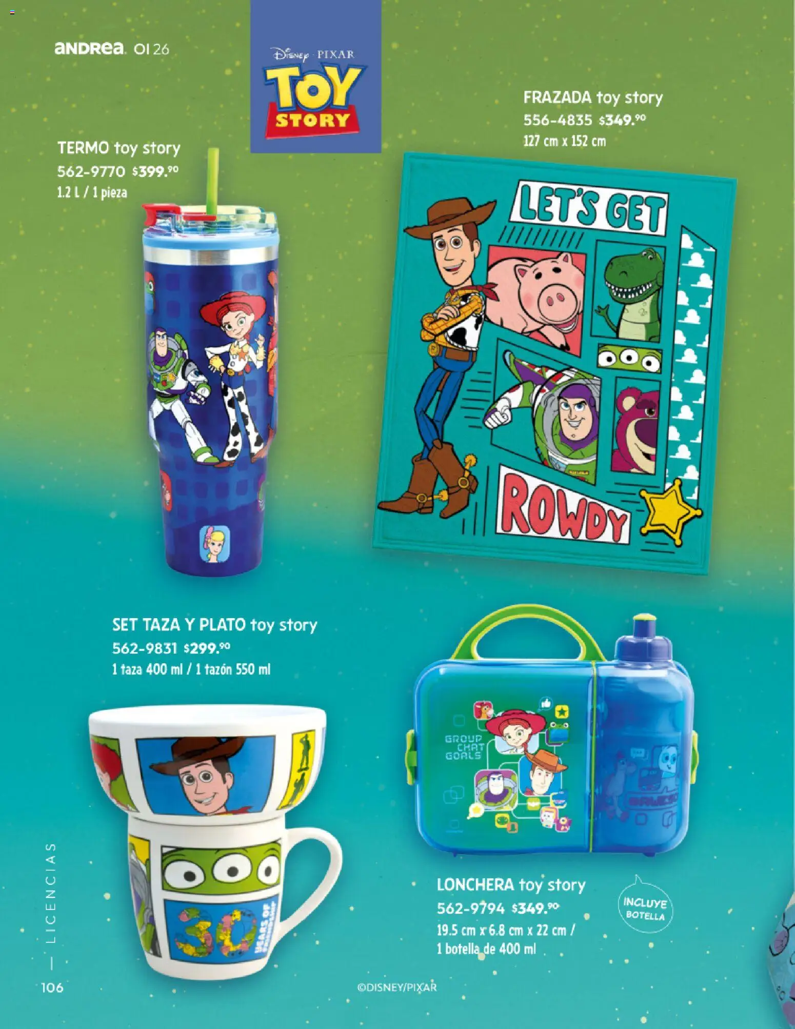 Nuevas ofertas de Andrea válidas en toda la República Mexicana desde el 01/09/2026. ¡Encuentra las mejores ofertas en Andrea catálogo Home! | Página: 106