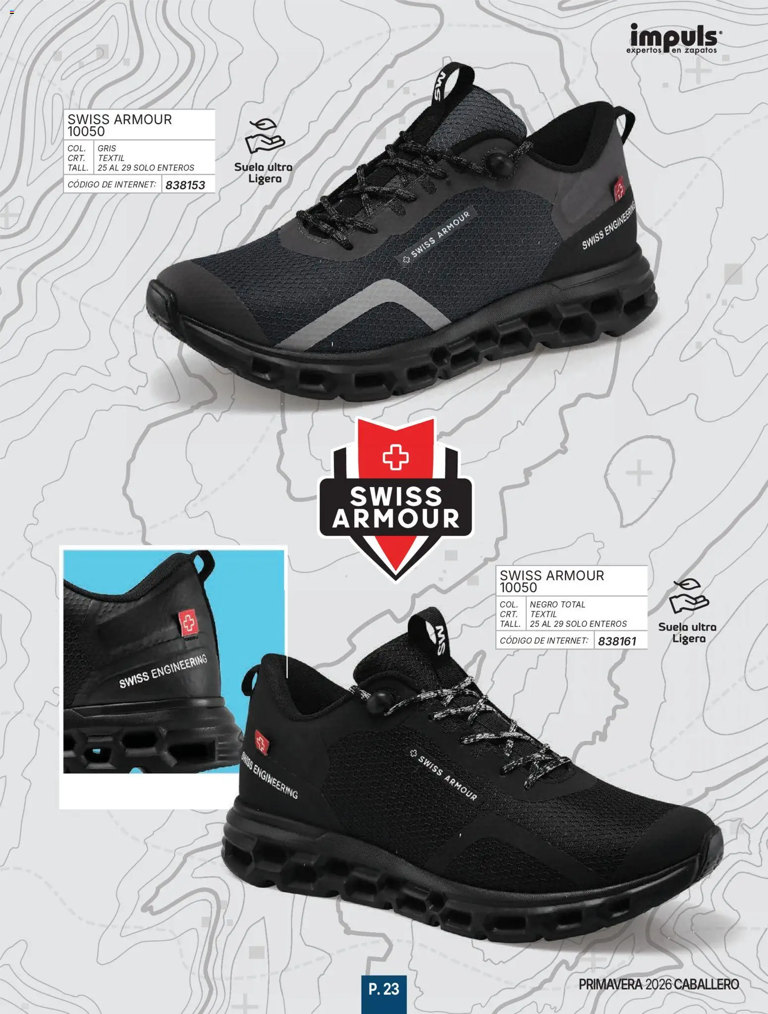 Nuevas ofertas de Impuls válidas en toda la República Mexicana desde el 01.01.2026. ¡Encuentra las mejores ofertas en Impuls catálogo Caballero! | Página: 25 | Productos: Zapatos