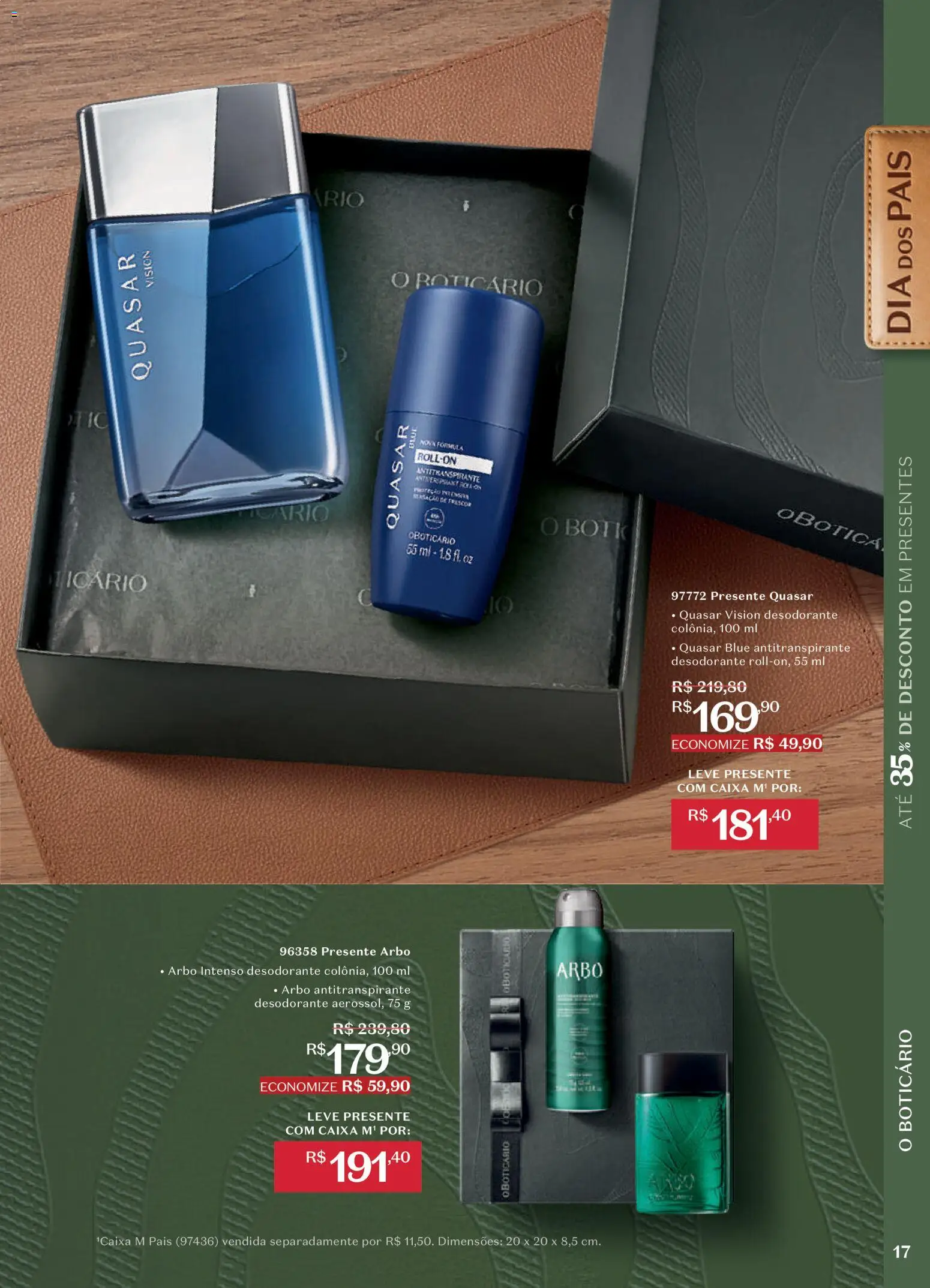 O Boticário Folheto - válido de 20/07/2026 | Página: 19 | Produtos: Desodorante, Caixa