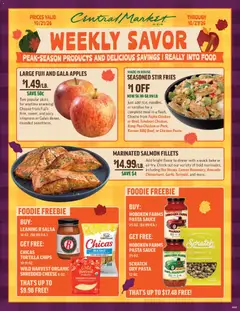 Preview of Central Market weekly ads valid from 10/21/2026