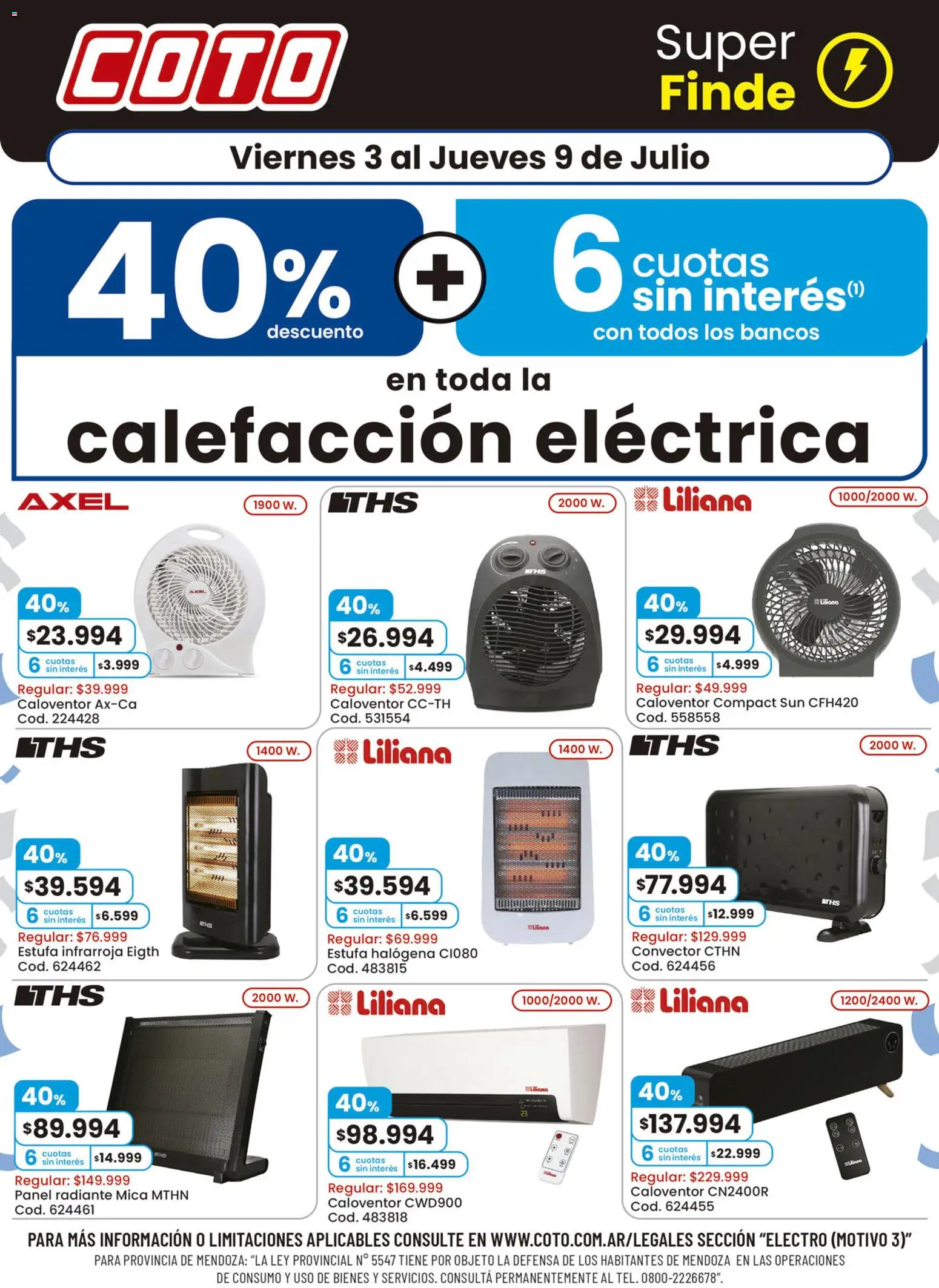 Coto ofertas │ válido desde el 03/07/2026 | Página: 1