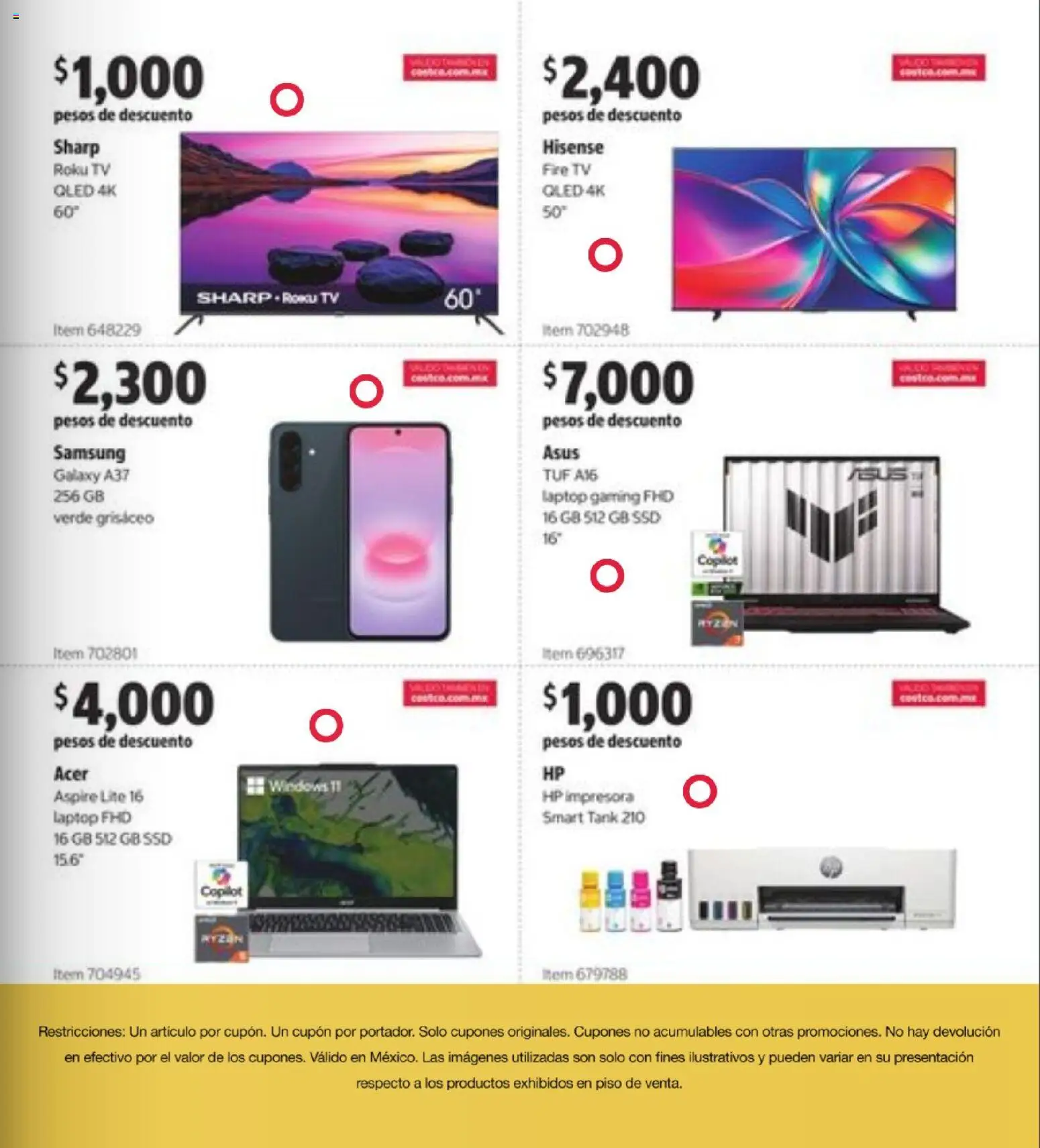 Nuevas ofertas de Costco válidas en toda la República Mexicana desde el 26/10/2026. ¡Encuentra las mejores ofertas en Costco catálogo Teasure Hunt! | Página: 5