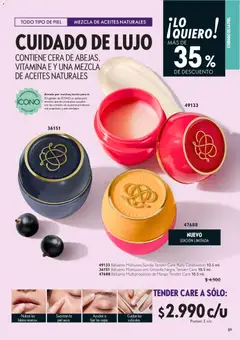 Oriflame catálogo válido desde el 19.06.2026 | Página: 89