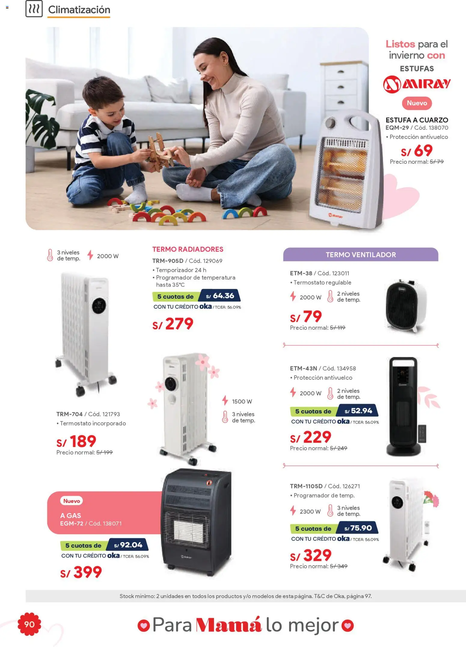 Catálogo Hiraoka válido desde 25.04.2026 | Página: 90 | Productos: Ventilador