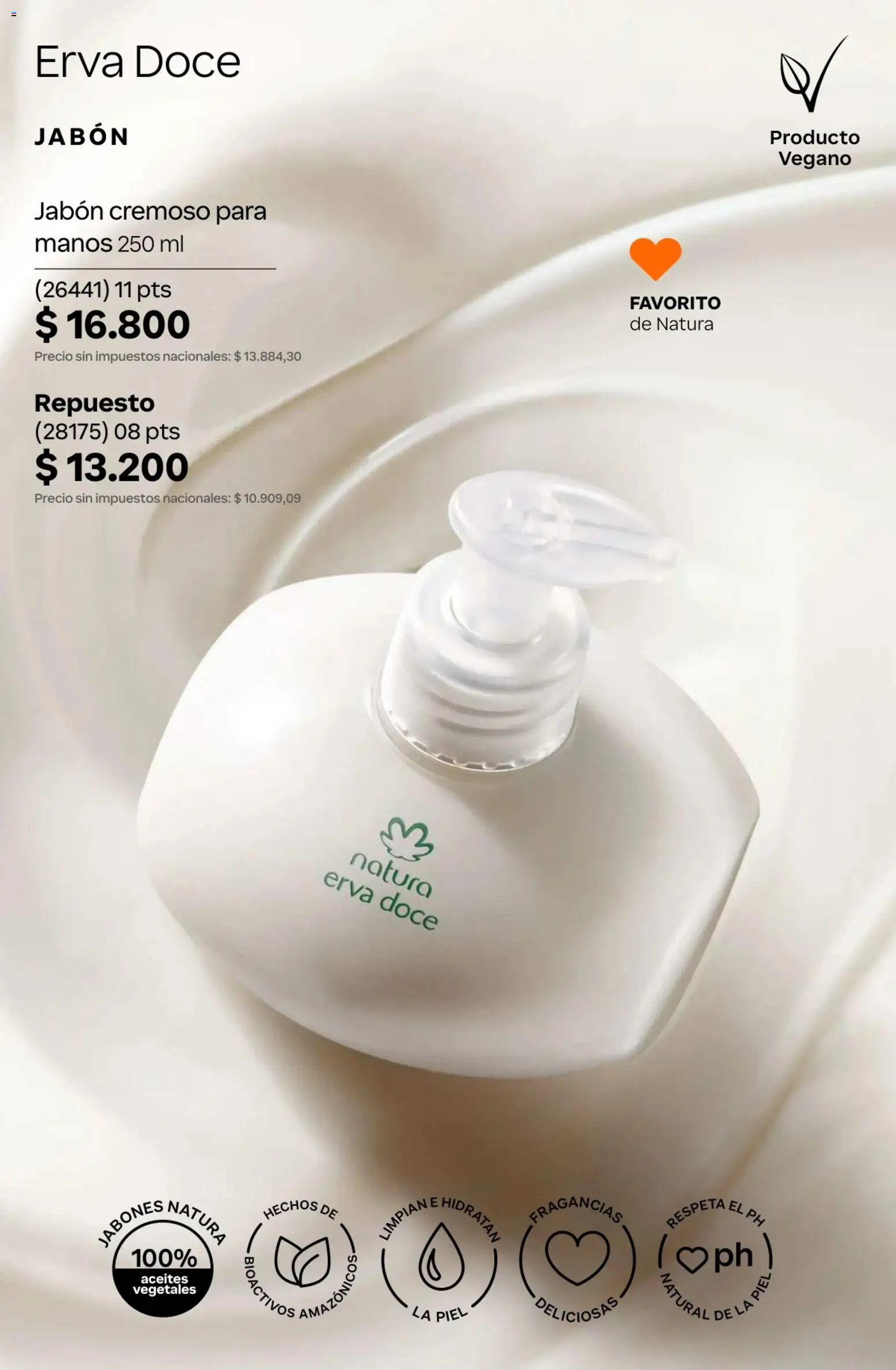 Catálogo Natura Ciclo 10 │ válido desde el 30/06/2026 | Página: 234 | Productos: Jabón