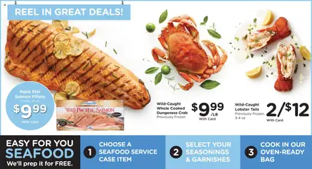 Preview of Fred Meyer weekly ads valid from 07/15/2026 | Page: 12 | Products: Seafood, Case