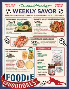 Preview of Central Market weekly ads valid from 10.06.2026