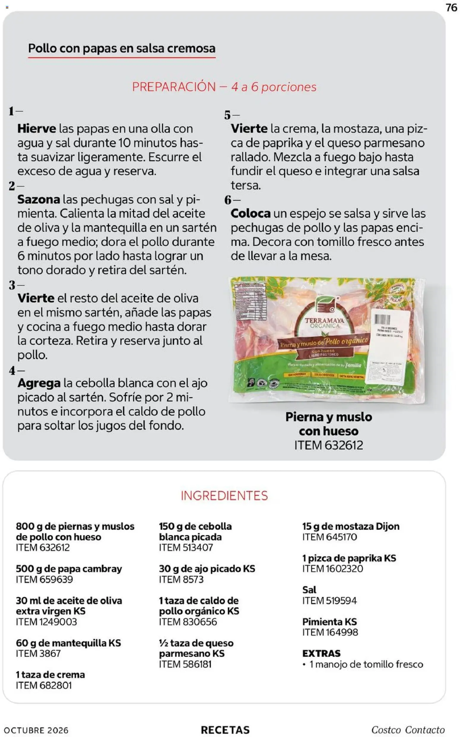 Nuevas ofertas de Costco válidas en toda la República Mexicana desde el 01/10/2026. ¡Encuentra las mejores ofertas en Costco catálogo Octubre! | Página: 76