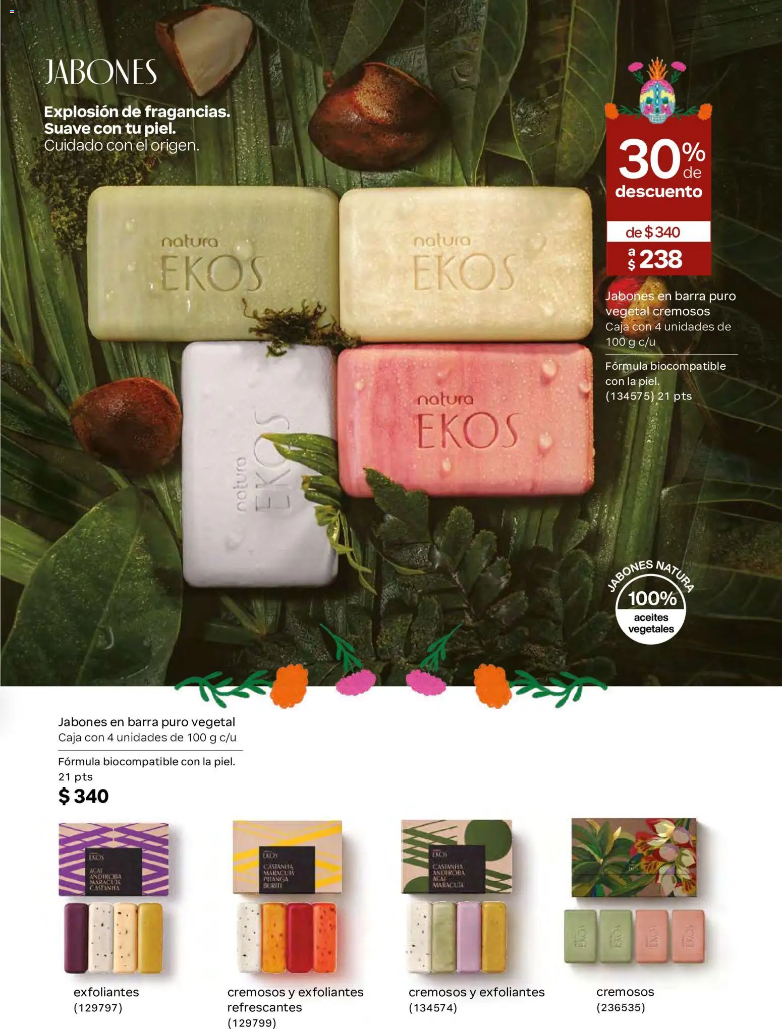 Nuevas ofertas de Natura válidas en toda la República Mexicana desde el 02/10/2026. ¡Encuentra las mejores ofertas en Natura campaña  15 2026! | Página: 117 | Productos: Barra, Caja