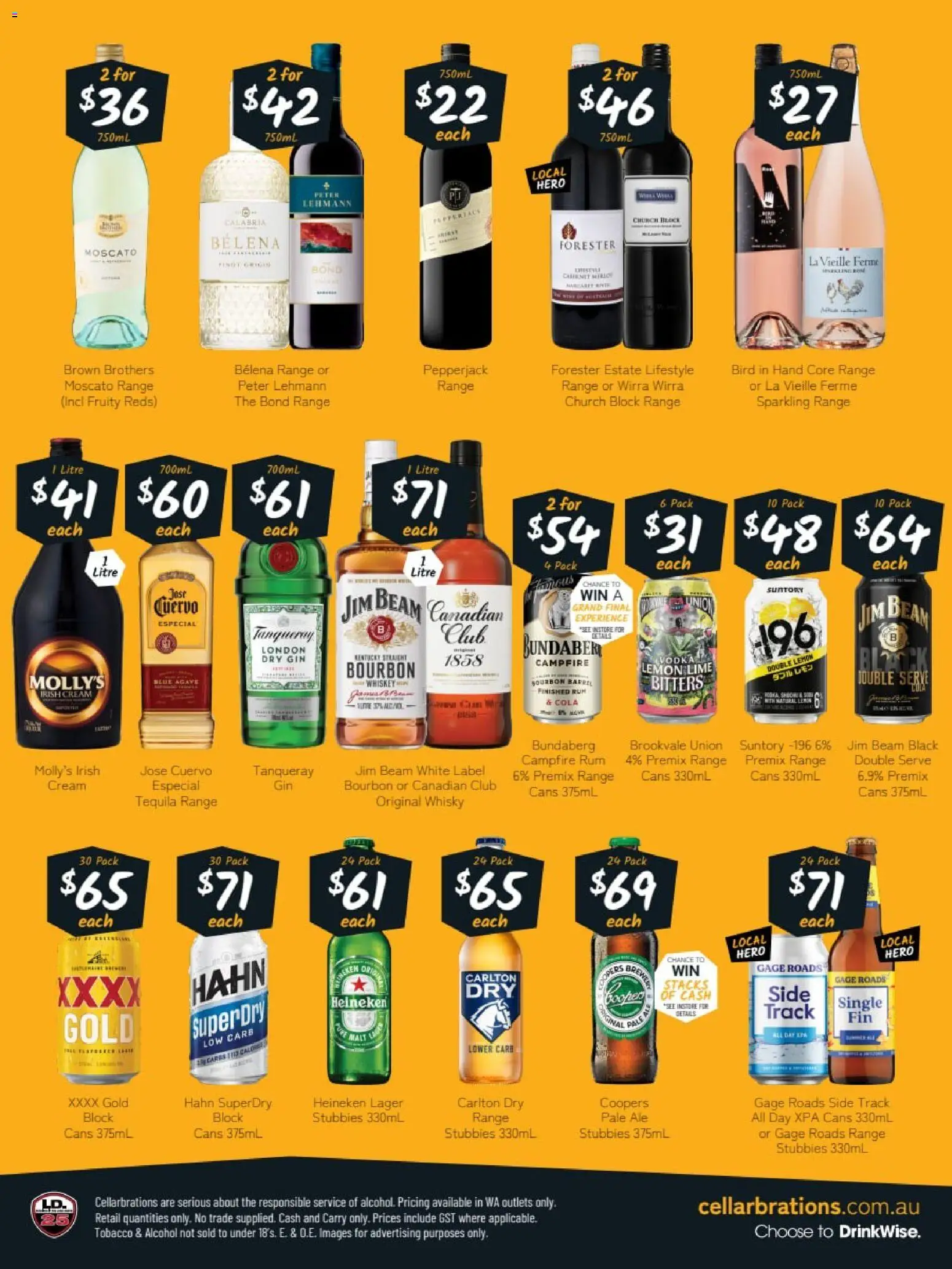 Cellarbrations catalogue - valid from 04.05.2026 | Page: 2 | Products: Gin, Vodka, Rum, Lime