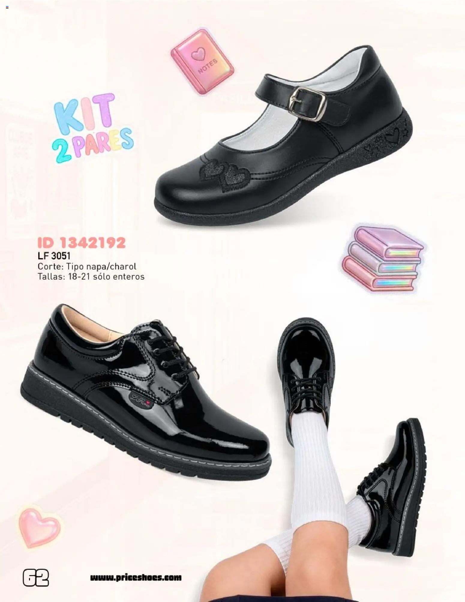 Nuevas ofertas de Price Shoes válidas en toda la República Mexicana desde el 12.06.2026. ¡Encuentra las mejores ofertas en Price Shoes catálogo Escolar! | Página: 62